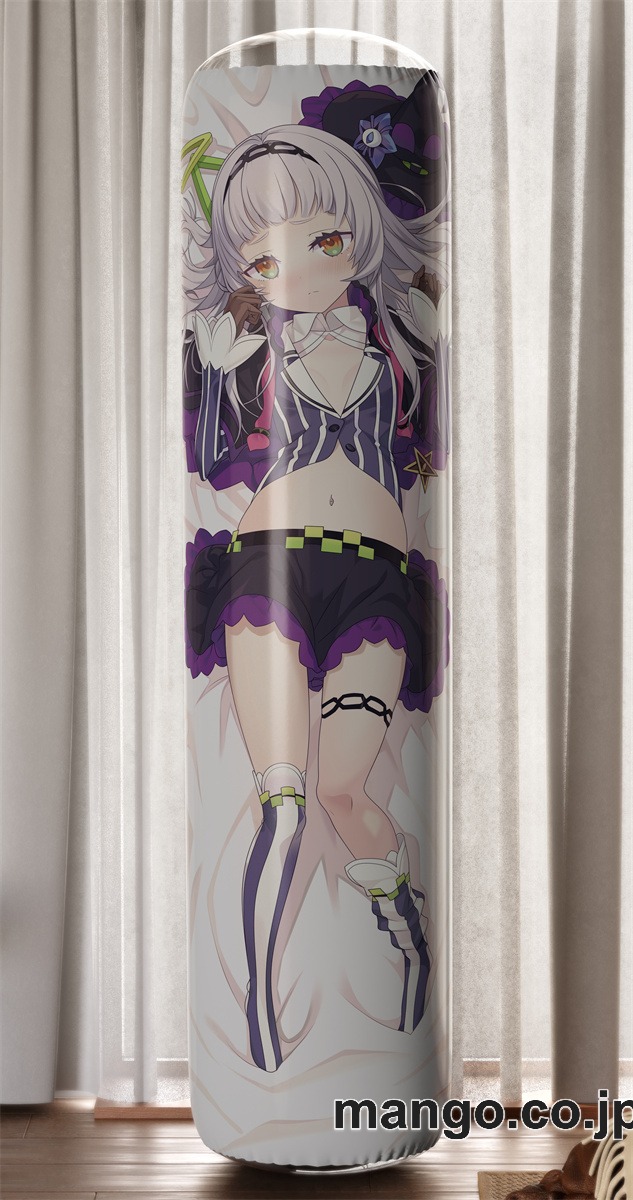 【おきあがりこぼし】アニメ キャラクター 等身大 PVC バランスクッション【バーチャルYoutuber】紫咲シオン PVC製 キャラクターグッズ コレクション用 2
