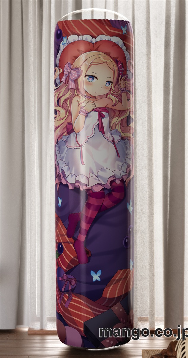 【おきあがりこぼし】アニメ キャラクター 等身大 PVC バランスクッション【Re：ゼロから始める異世界生活】ベアトリス PVC製 キャラクターグッズ コレクション用 2