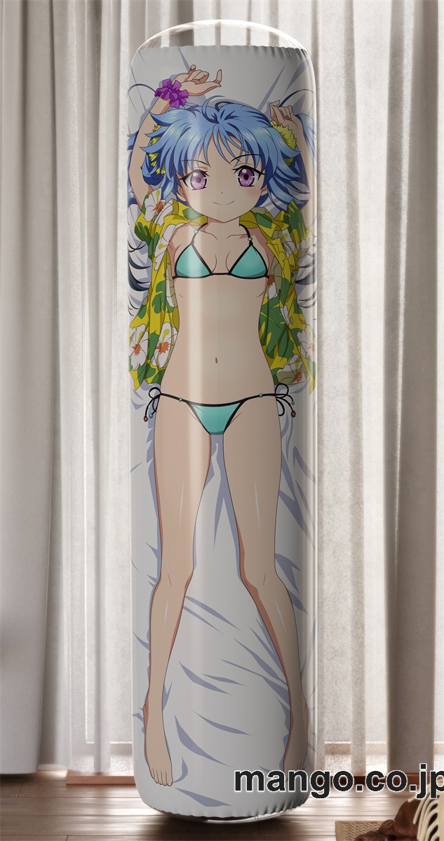【おきあがりこぼし】アニメ キャラクター 等身大 PVC バランスクッション【魔法少女リリカルなのは】レヴィ PVC製 キャラクターグッズ コレクション用