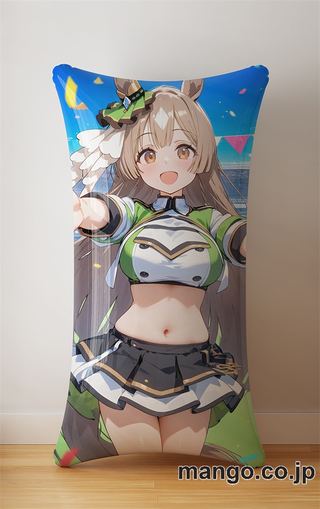 アニメ抱き枕カバー 【ウマ娘】サトノダイヤモンド 小型クッション キャラクターグッズ PVC製 コレクション用 2