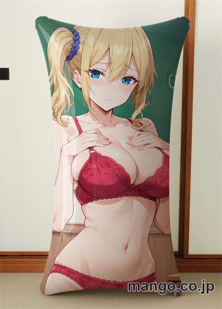 アニメ抱き枕カバー 【かわいい 美少女】早坂愛 小型クッション キャラクターグッズ PVC製 コレクション用 2