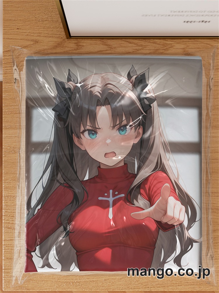 アニメ抱き枕カバー 【Fate】遠坂凛 小型クッション キャラクターグッズ PVC製 コレクション用 3