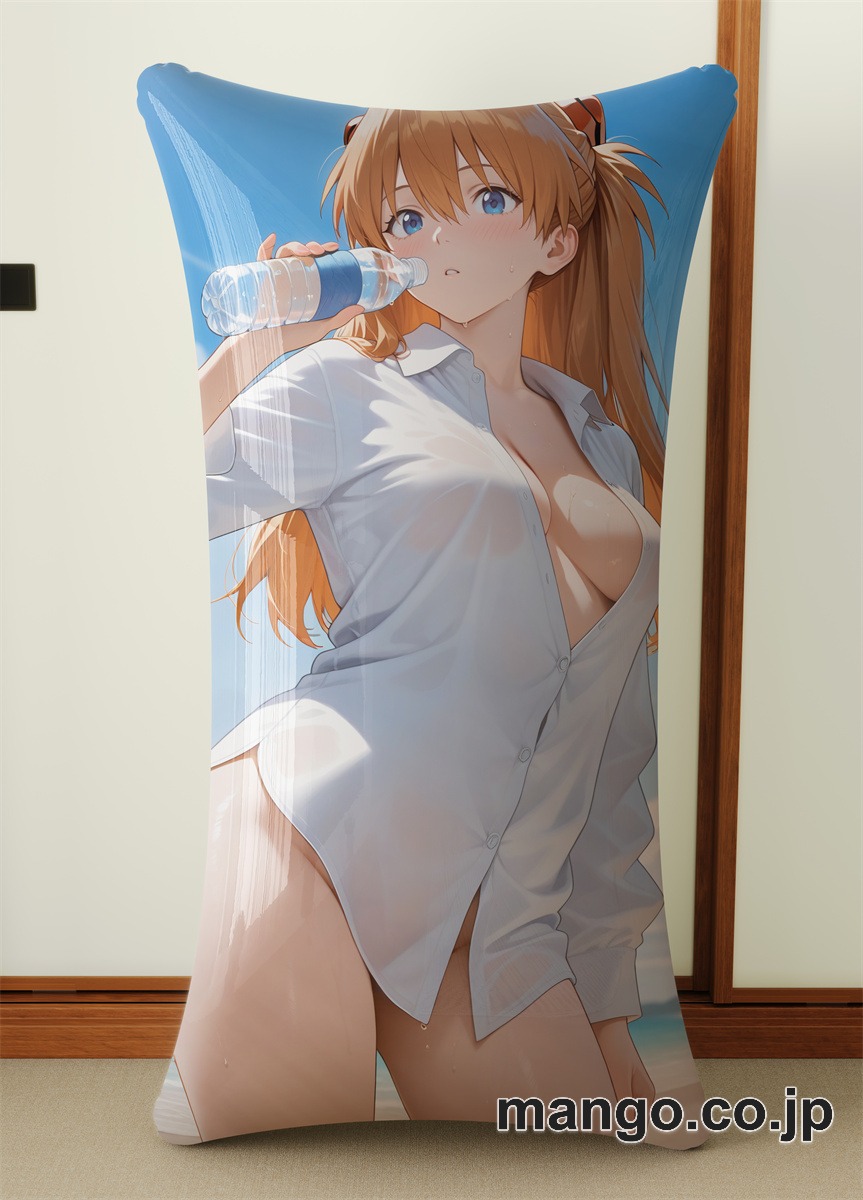 アニメ抱き枕カバー 【アスカ】極上の乳 小型クッション キャラクターグッズ PVC製 コレクション用 2