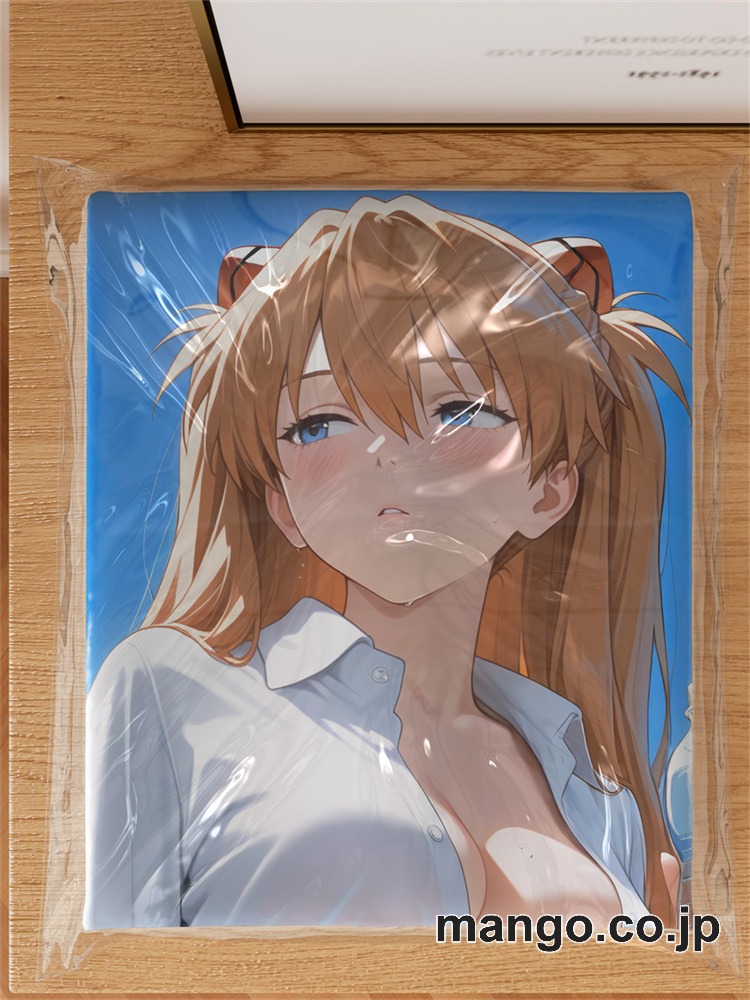 アニメ抱き枕カバー 【アスカ】極上の乳 小型クッション キャラクターグッズ PVC製 コレクション用 3