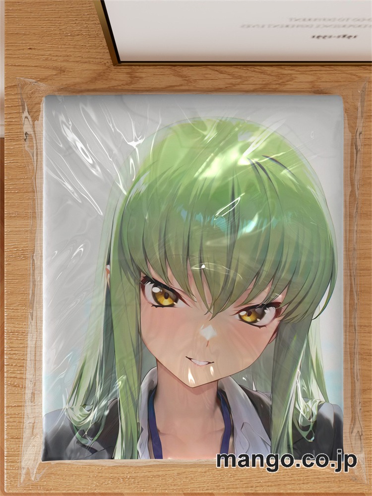 アニメ抱き枕カバー 【コードギアス】C.C 小型クッション キャラクターグッズ PVC製 コレクション用 3
