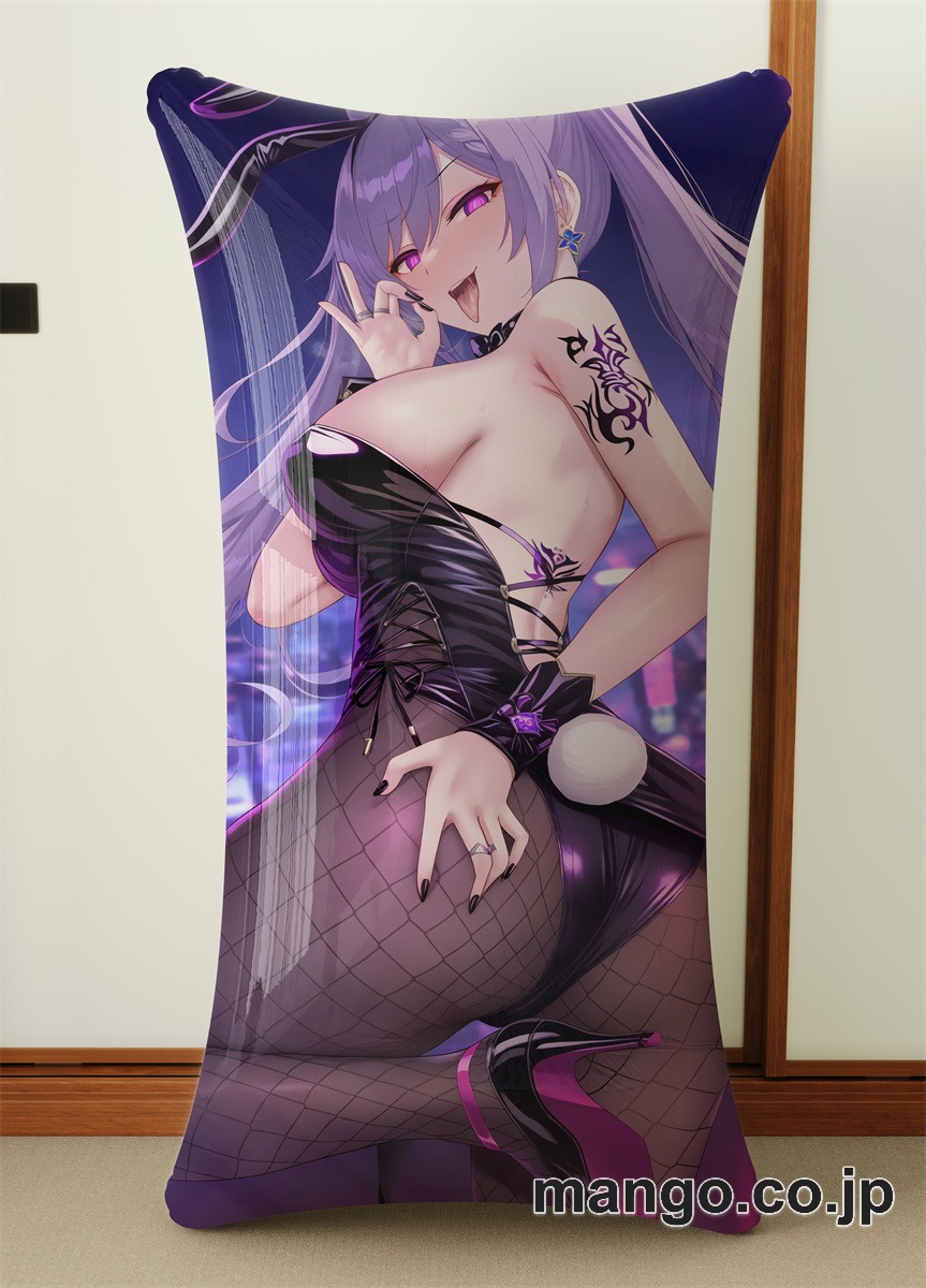 アニメ抱き枕カバー 【原神】刻晴 小型クッション キャラクターグッズ PVC製 コレクション用 2