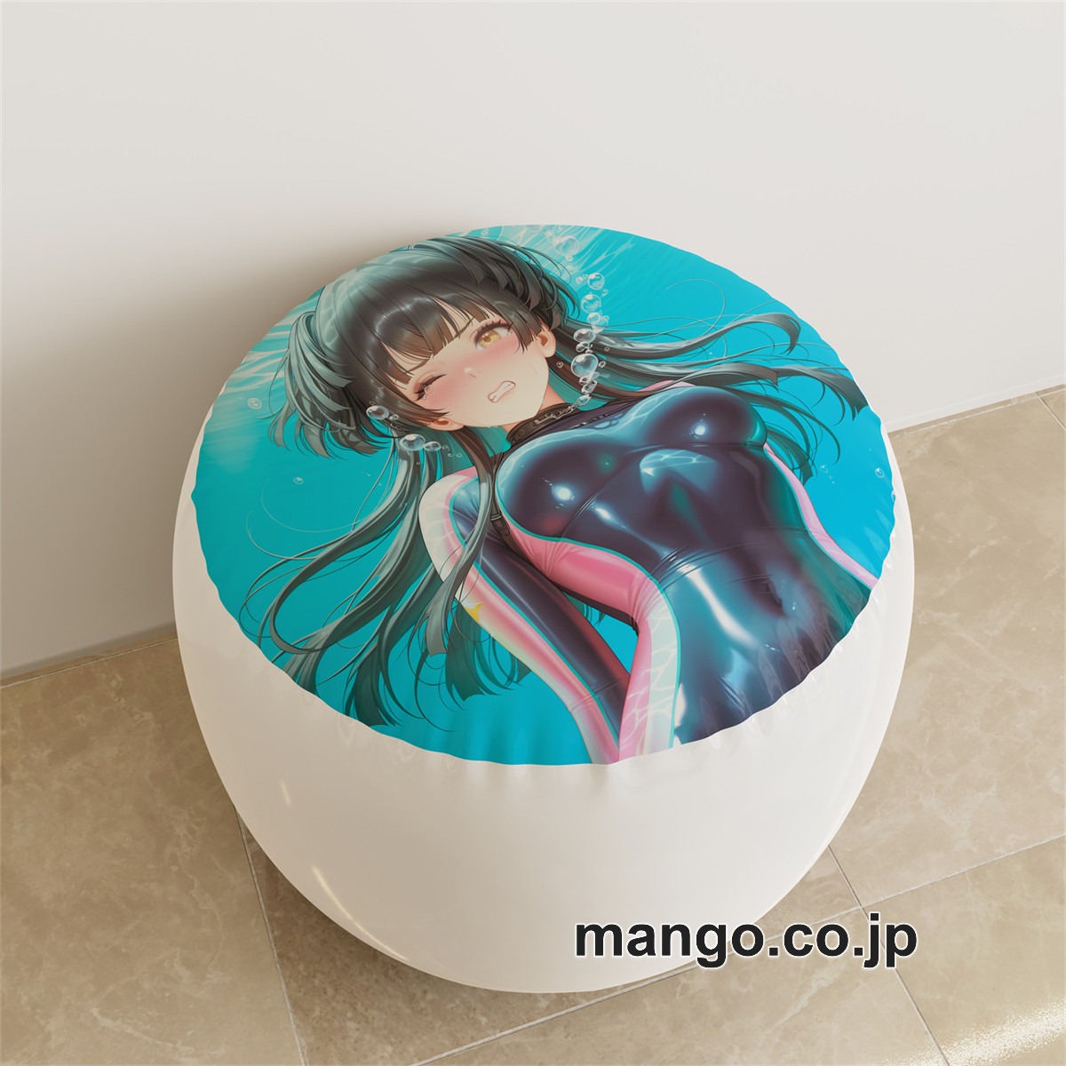 PVC ラウンドスツール アニメ キャラクター【アイドルマスターシャイニーカラーズ】黛冬優子pvcスツールPVC製 キャラクターグッズ コレクション用 2