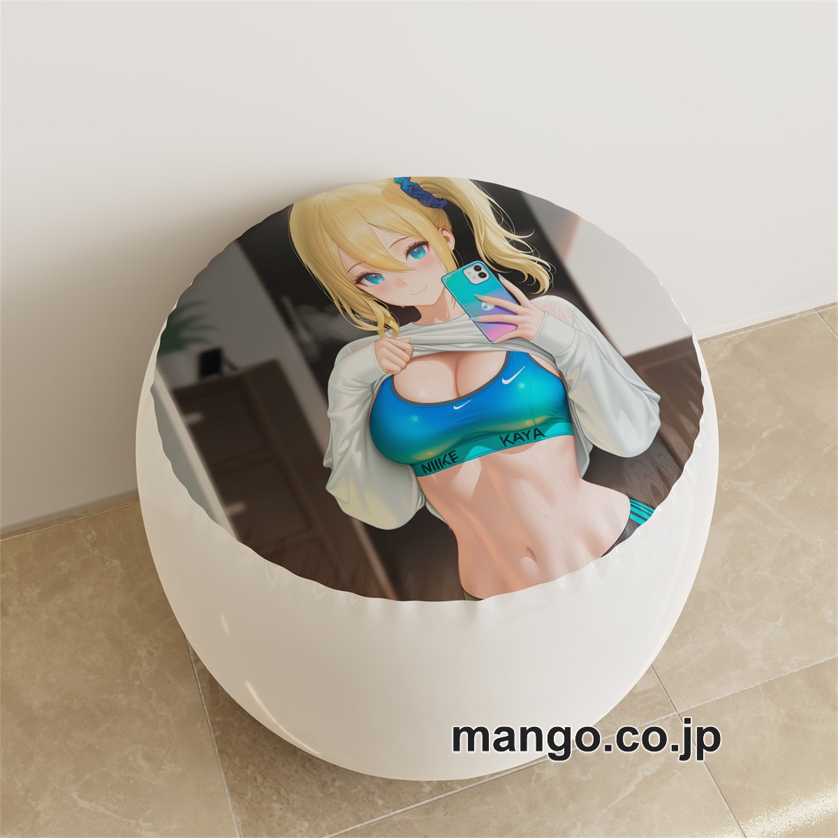 PVC ラウンドスツール アニメ キャラクター【かぐや様は告らせたい】早坂愛pvcスツールPVC製 キャラクターグッズ コレクション用