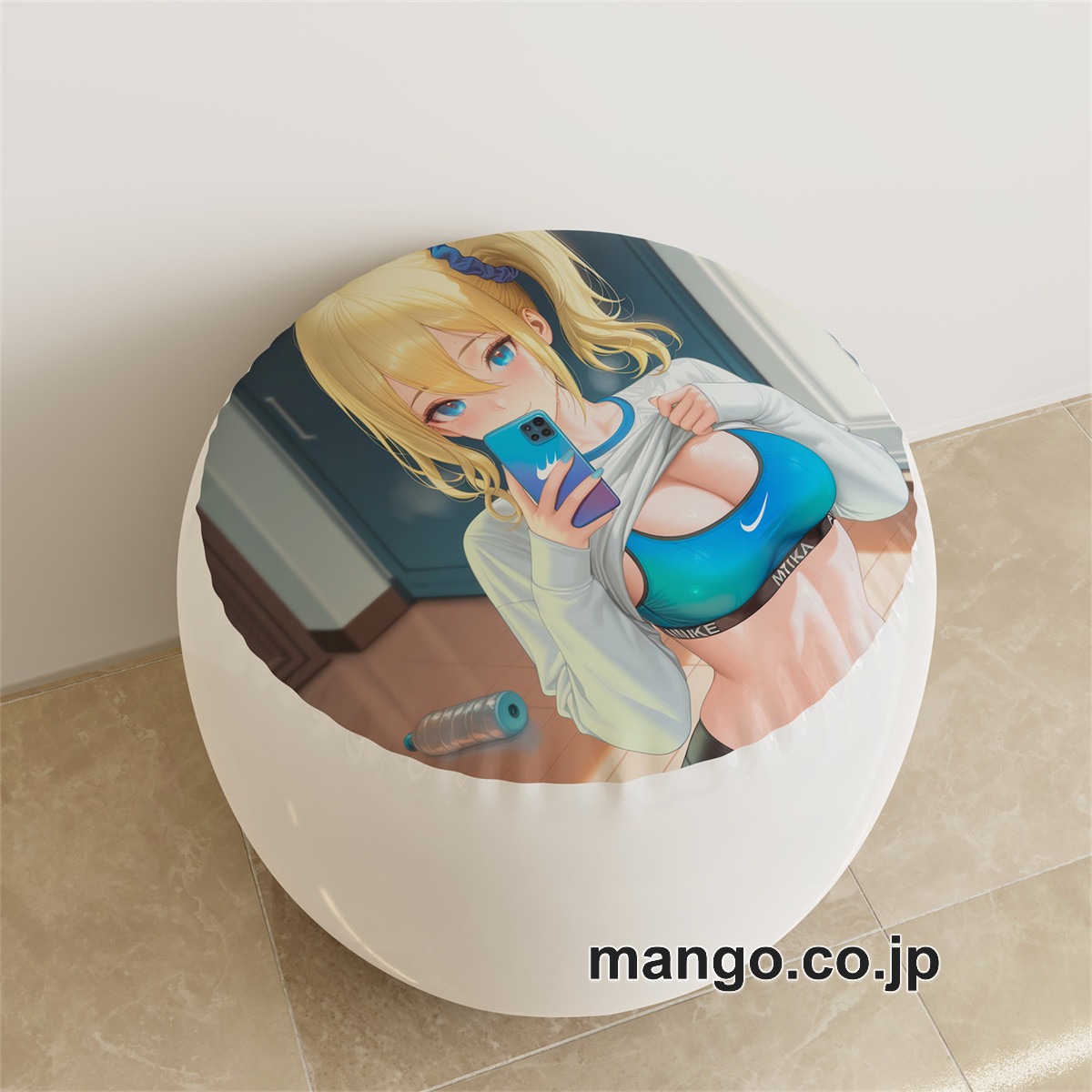 PVC ラウンドスツール アニメ キャラクター【かぐや様は告らせたい】早坂愛pvcスツールPVC製 キャラクターグッズ コレクション用 2