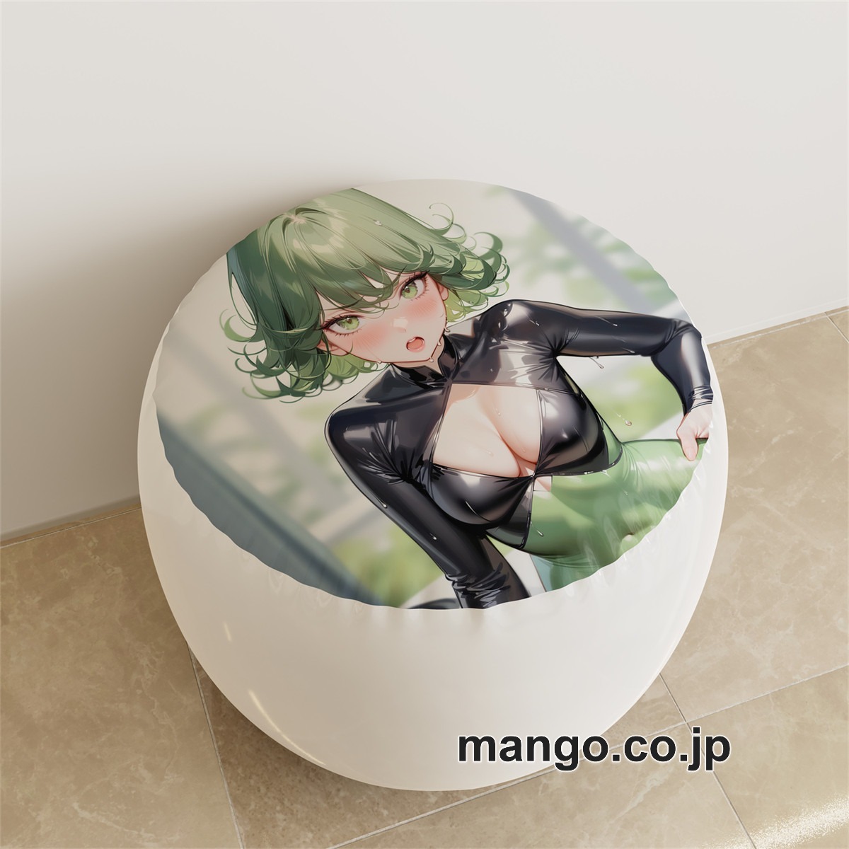 PVC ラウンドスツール アニメ キャラクター【ワンパンマン】戦慄のタツマキpvcスツールPVC製 キャラクターグッズ コレクション用 2