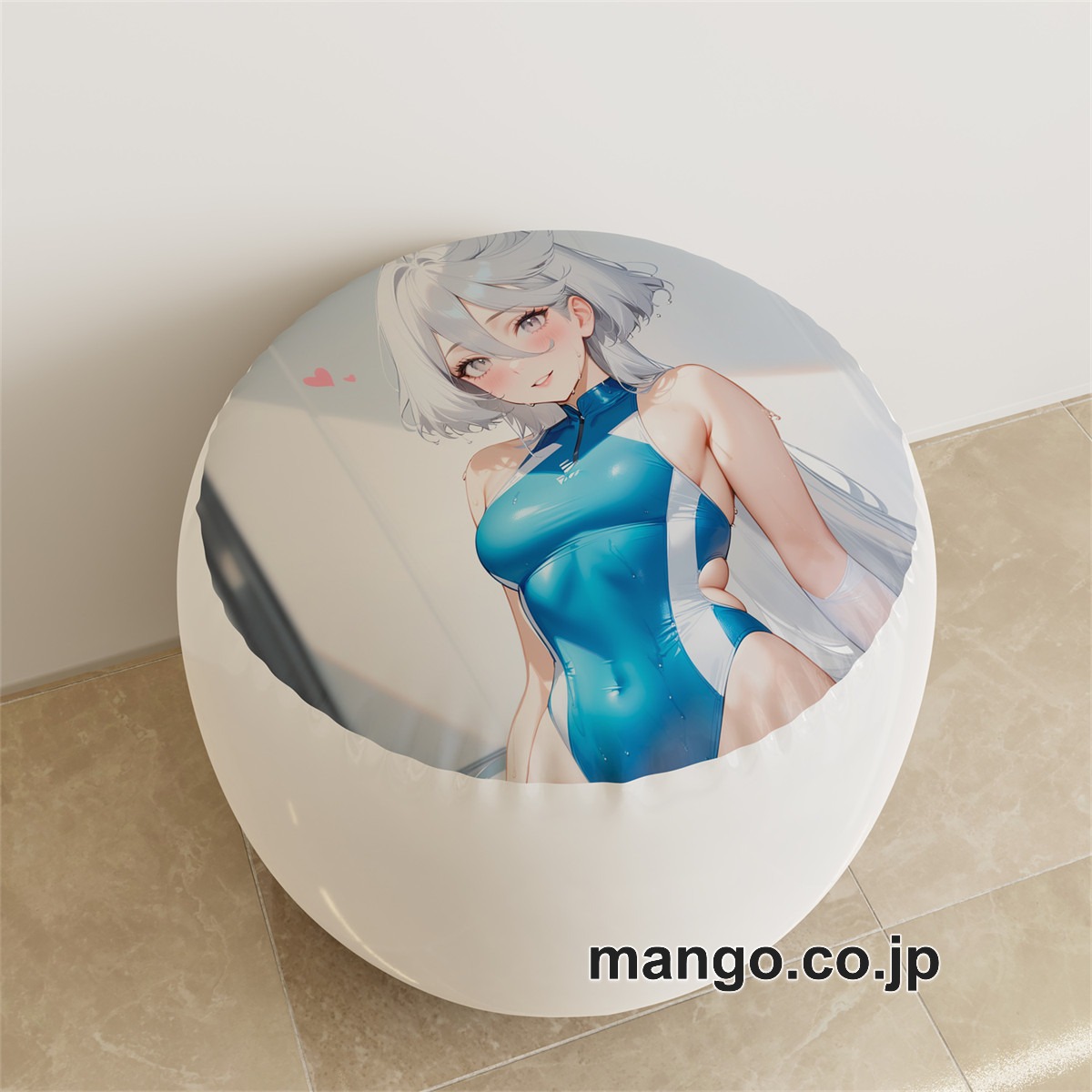 PVC ラウンドスツール アニメ キャラクター【水星の魔女】ミオリネpvcスツールPVC製 キャラクターグッズ コレクション用