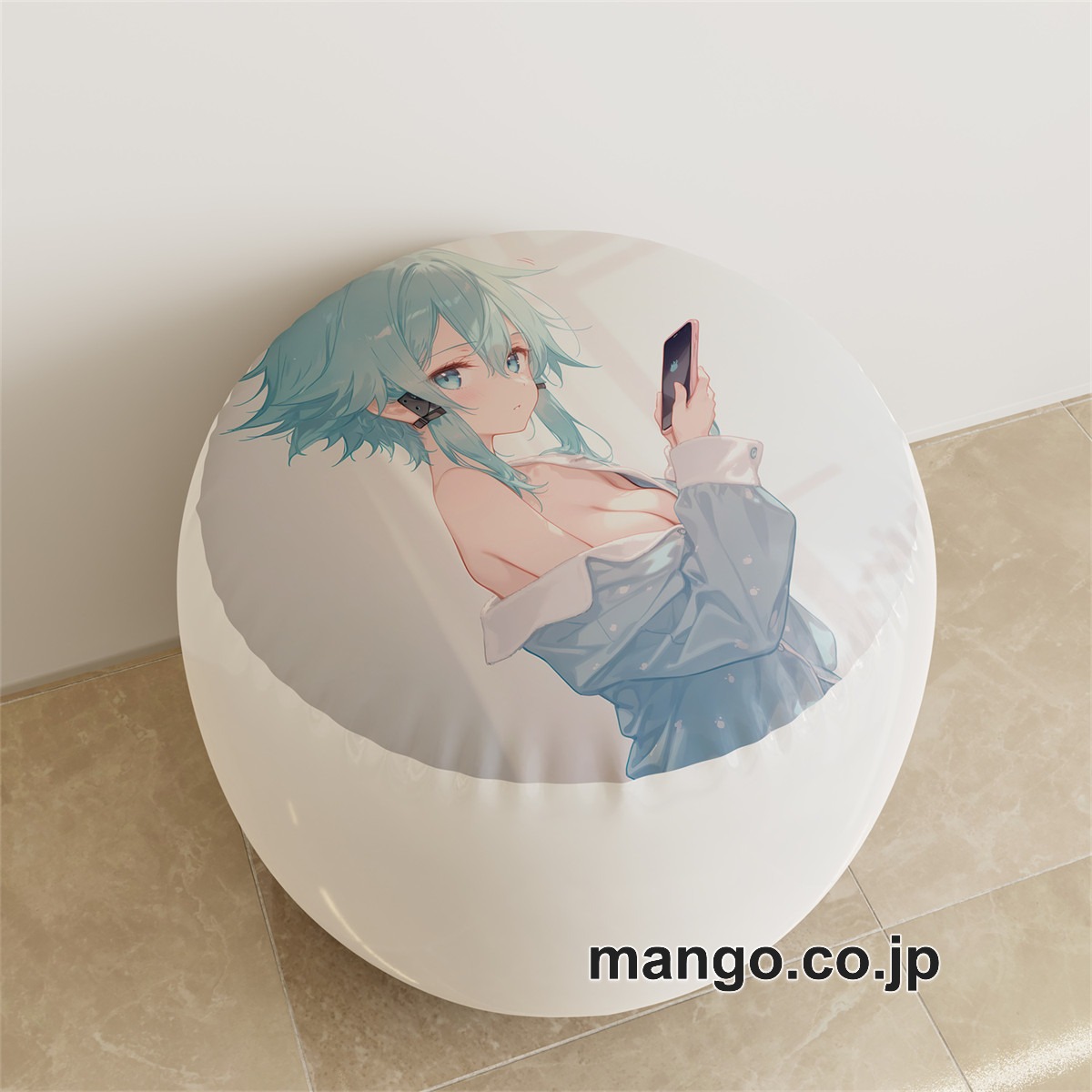 PVC ラウンドスツール アニメ キャラクター【SAO】シノンpvcスツールPVC製 キャラクターグッズ コレクション用 2