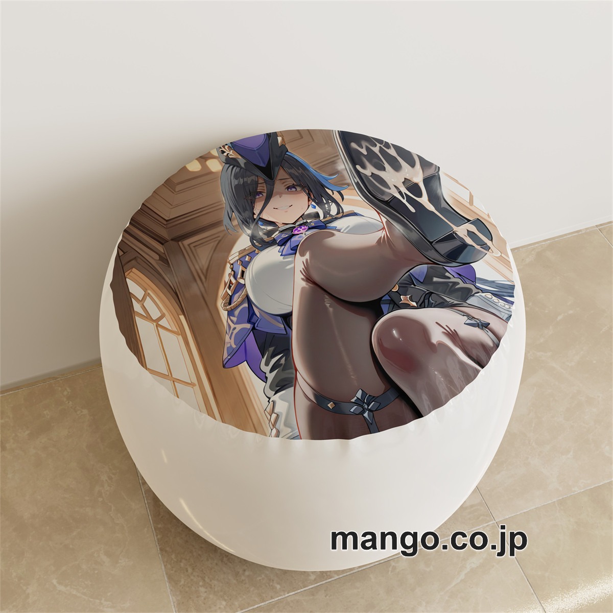 PVC ラウンドスツール アニメ キャラクター【原神】クロリンデpvcスツールPVC製 キャラクターグッズ コレクション用 2