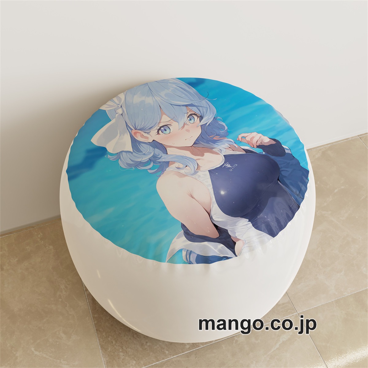 PVC ラウンドスツール アニメ キャラクター【ブルーアーカイブ】天雨アコpvcスツールPVC製 キャラクターグッズ コレクション用 2
