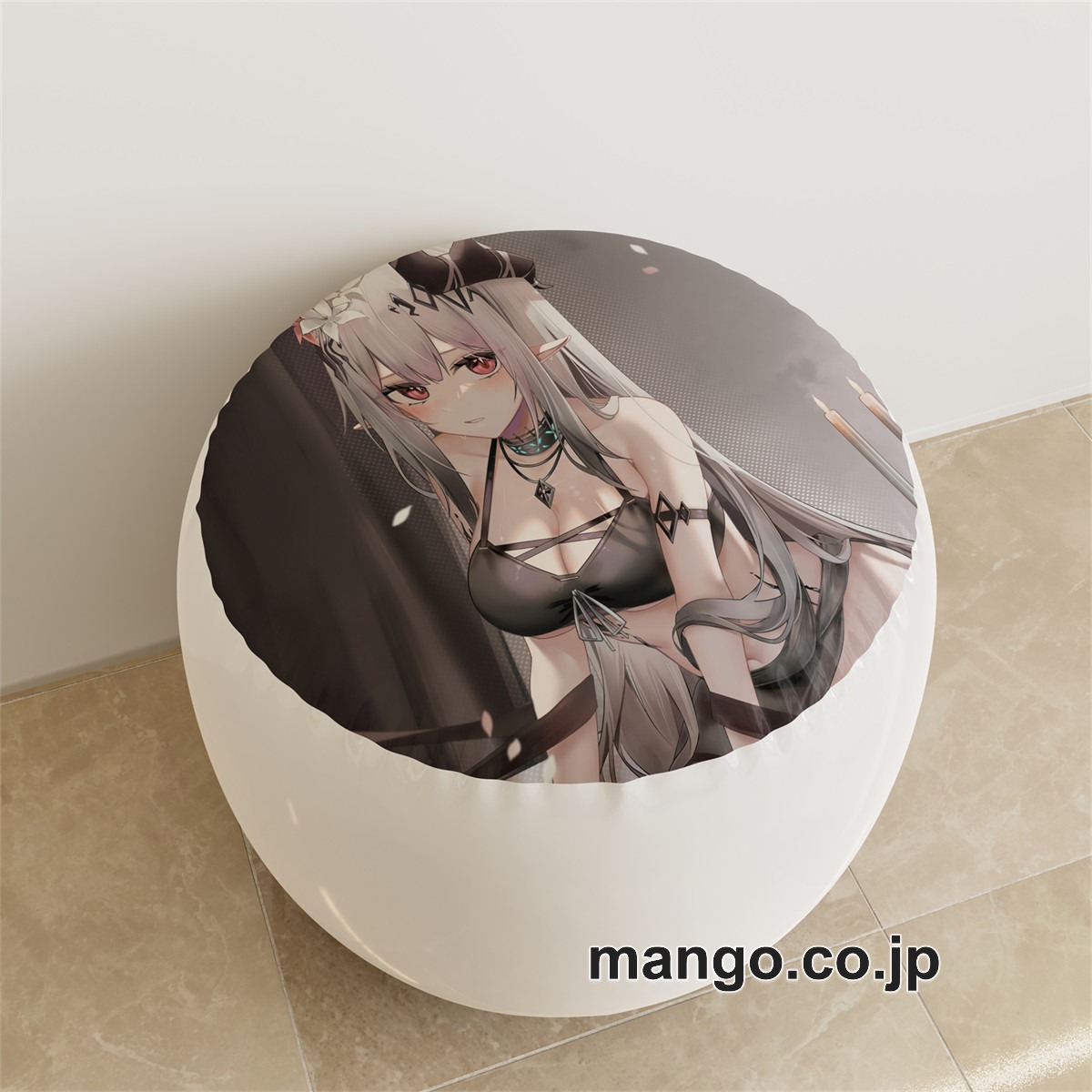 PVC ラウンドスツール アニメ キャラクター【アークナイツ】マドロックpvcスツールPVC製 キャラクターグッズ コレクション用