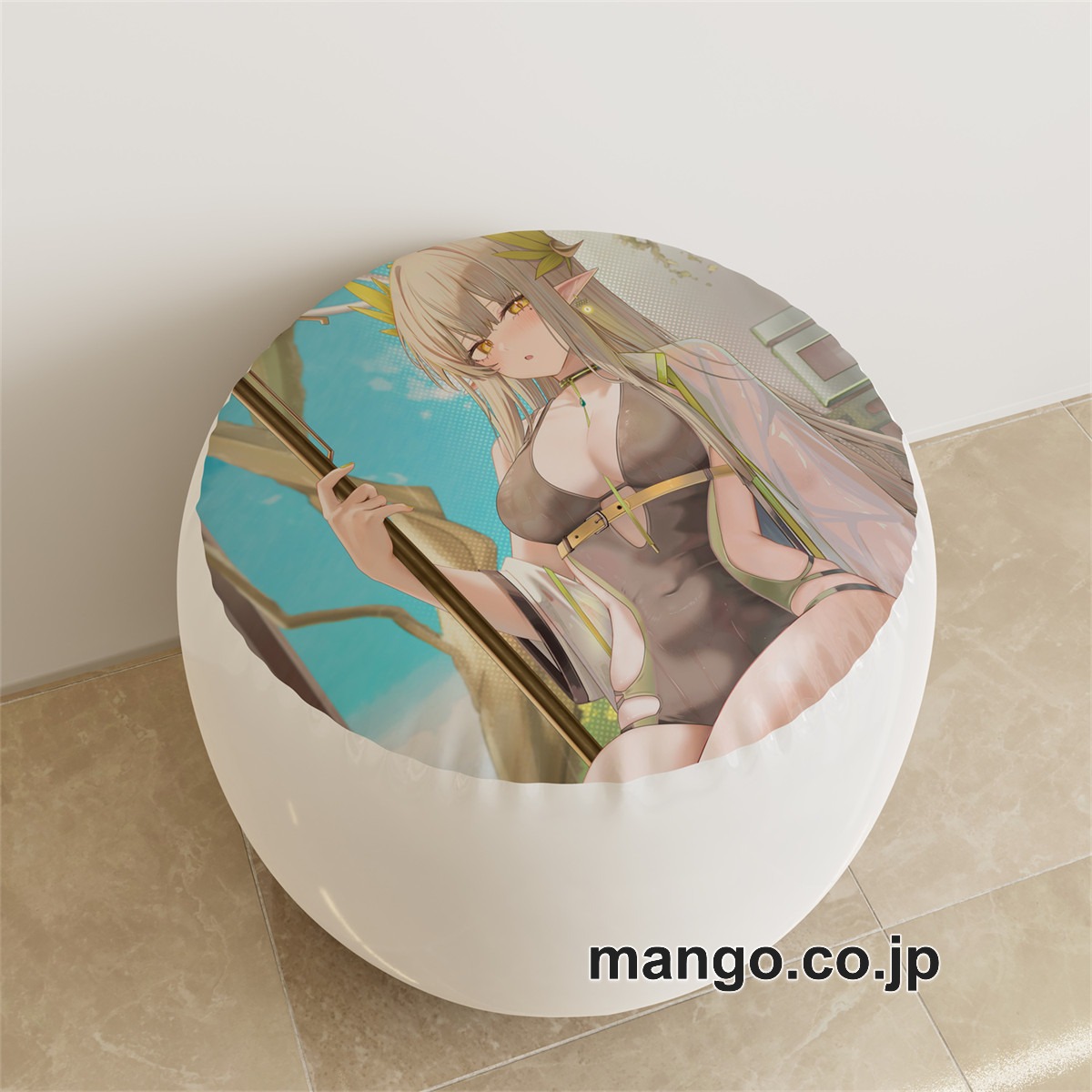 PVC ラウンドスツール アニメ キャラクター【アークナイツ】ミュルジスpvcスツールPVC製 キャラクターグッズ コレクション用 2