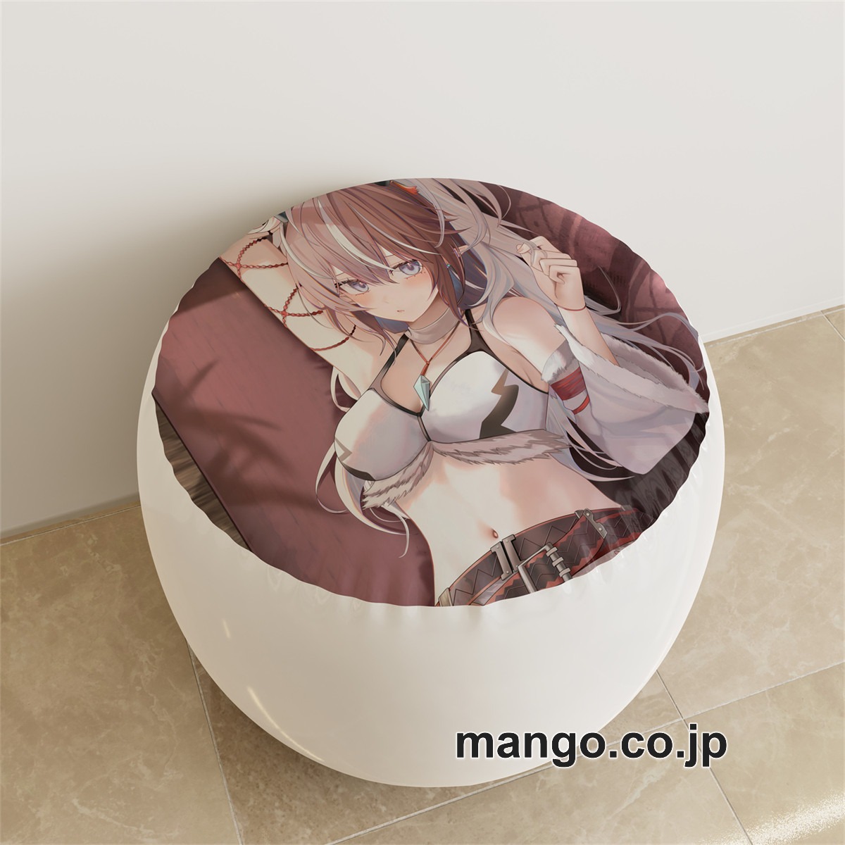 PVC ラウンドスツール アニメ キャラクター【アークナイツ】ヤトウpvcスツールPVC製 キャラクターグッズ コレクション用