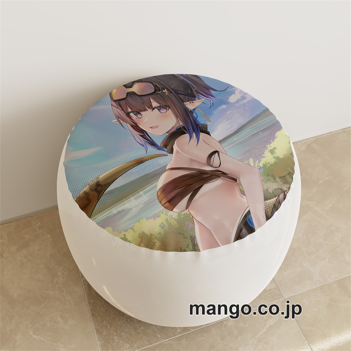 PVC ラウンドスツール アニメ キャラクター【アークナイツ】ユーネクテスpvcスツールPVC製 キャラクターグッズ コレクション用