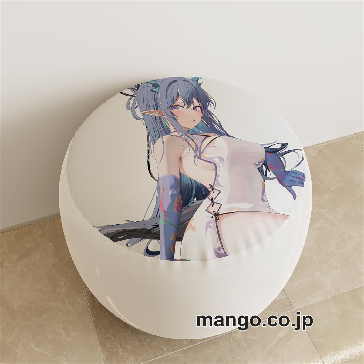 PVC ラウンドスツール アニメ キャラクター【アークナイツ】リーンpvcスツールPVC製 キャラクターグッズ コレクション用 2