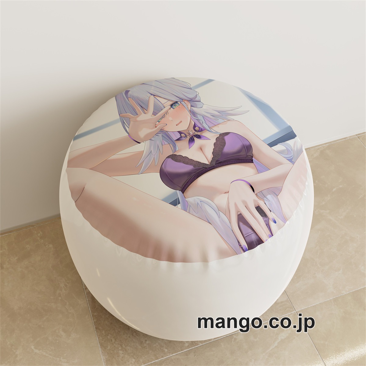 PVC ラウンドスツール アニメ キャラクター【崩壊スターレイル】ロビンpvcスツールPVC製 キャラクターグッズ コレクション用 2