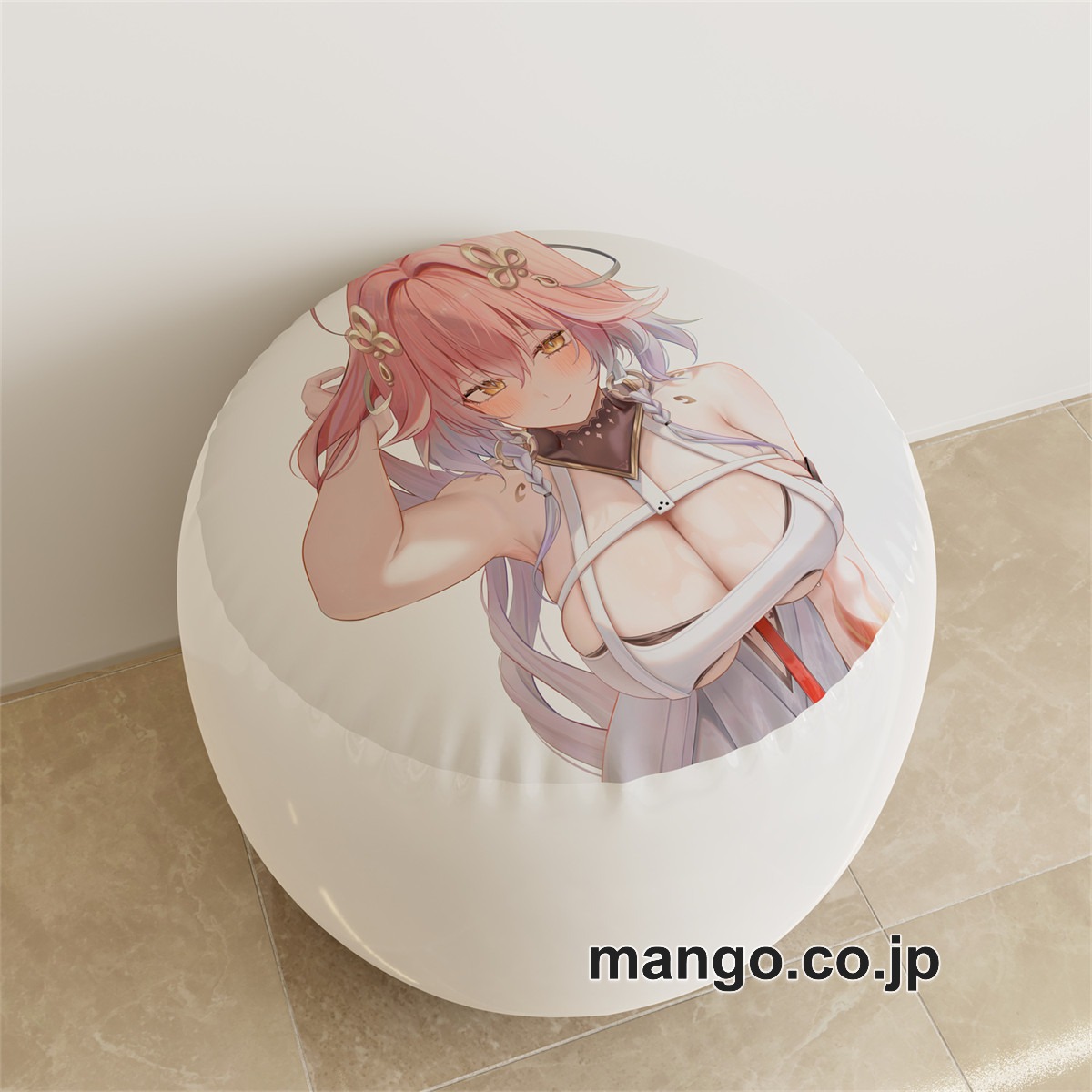 PVC ラウンドスツール アニメ キャラクター【鳴潮】長離pvcスツールPVC製 キャラクターグッズ コレクション用 2