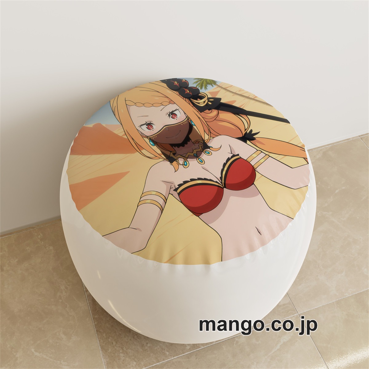 PVC ラウンドスツール アニメ キャラクター【Reゼロから始める異世界生活】プリシラpvcスツールPVC製 キャラクターグッズ コレクション用