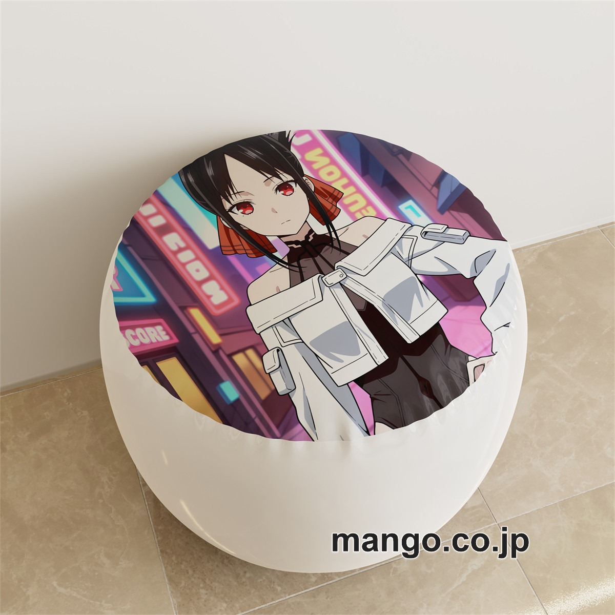 PVC ラウンドスツール アニメ キャラクター【かぐや様は告らせたい】四宮かぐやpvcスツールPVC製 キャラクターグッズ コレクション用 2