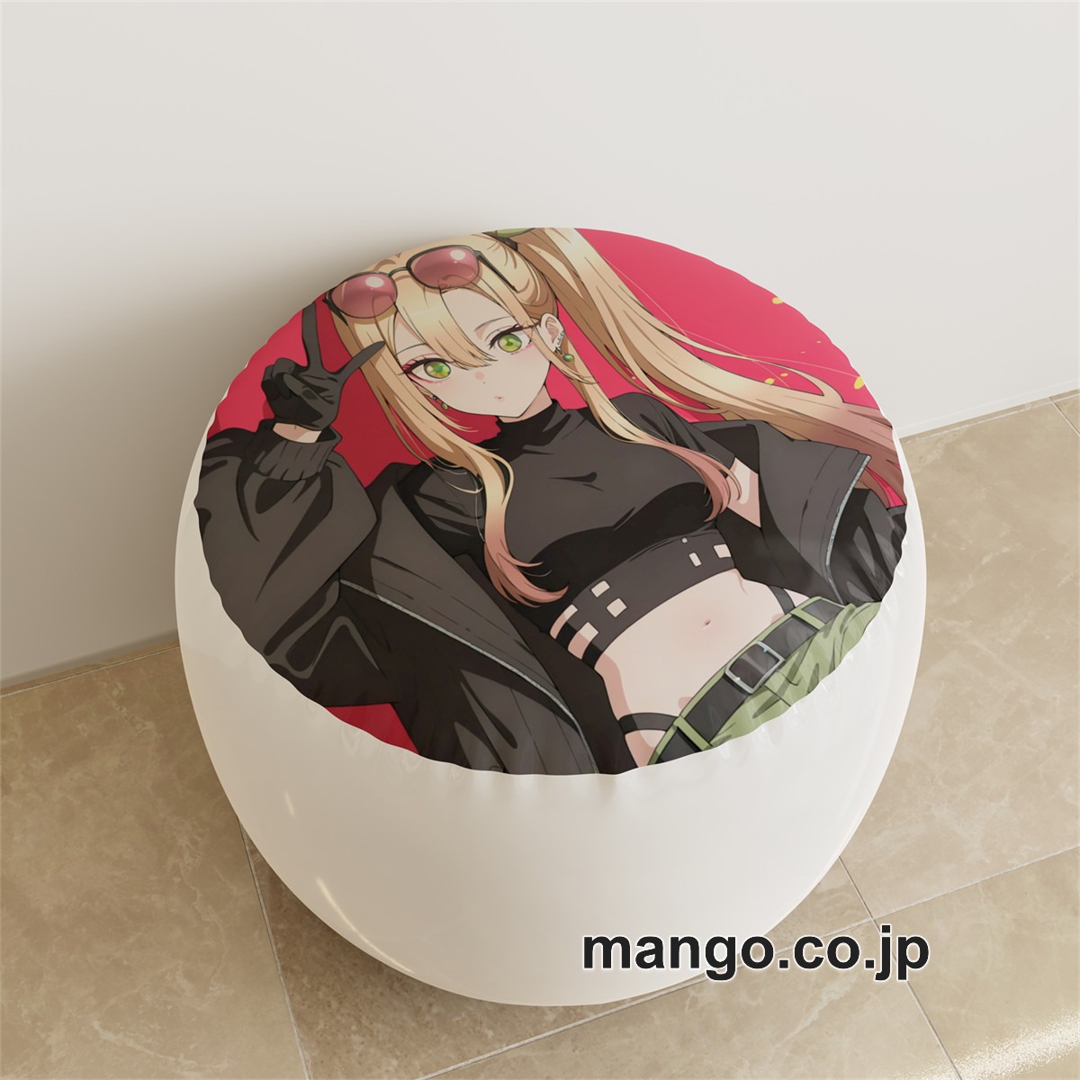 PVC ラウンドスツール アニメ キャラクター【その着せ替え人形は恋をする】喜多川海夢pvcスツールPVC製 キャラクターグッズ コレクション用 2