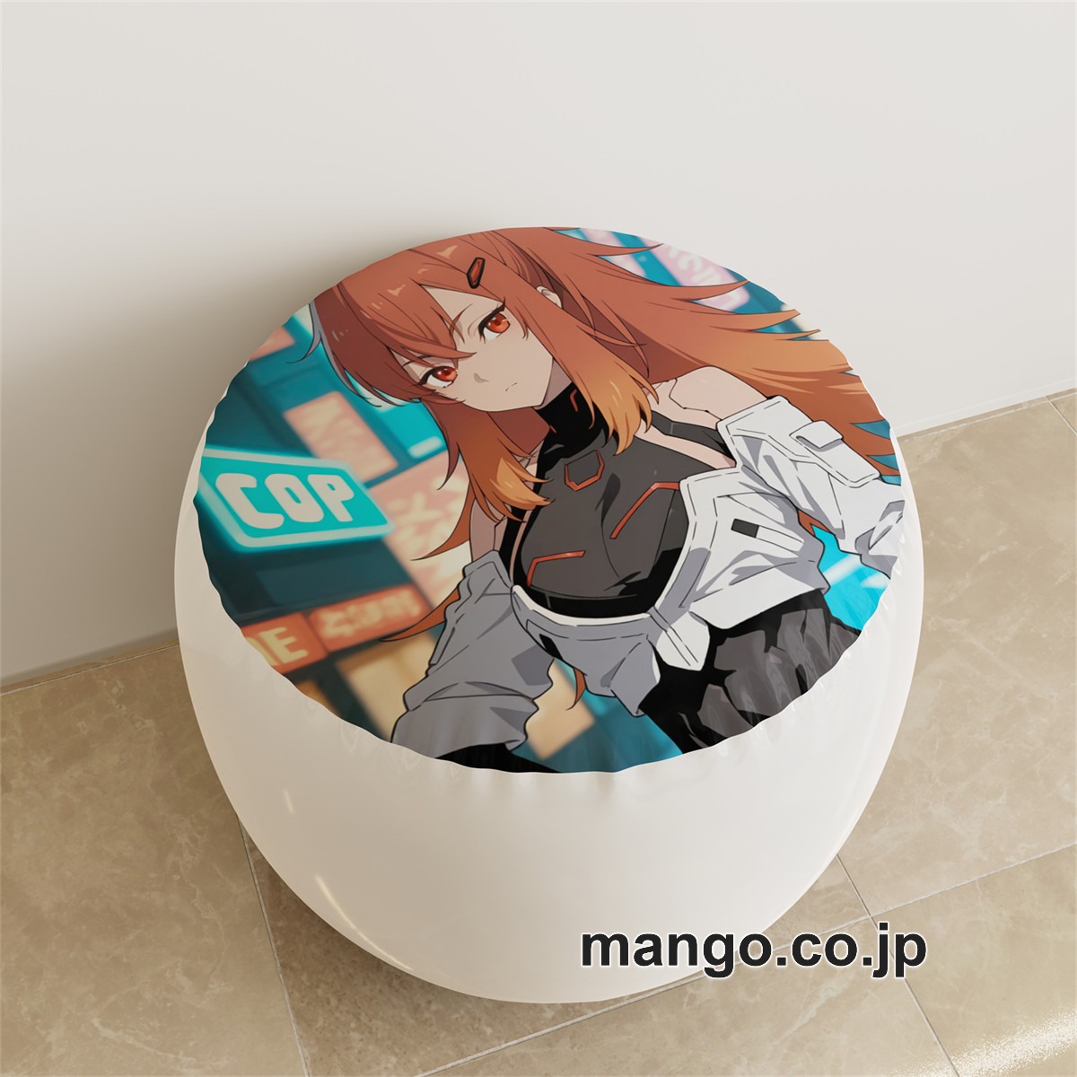 PVC ラウンドスツール アニメ キャラクター【片田舎のおっさん、剣聖になる】スレナ・リサンデラpvcスツールPVC製 キャラクターグッズ コレクション用