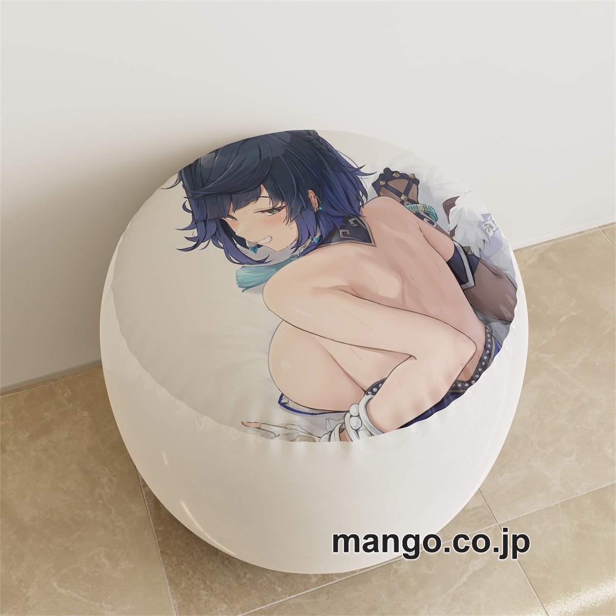 PVC ラウンドスツール アニメ キャラクター【原神】夜蘭pvcスツールPVC製 キャラクターグッズ コレクション用