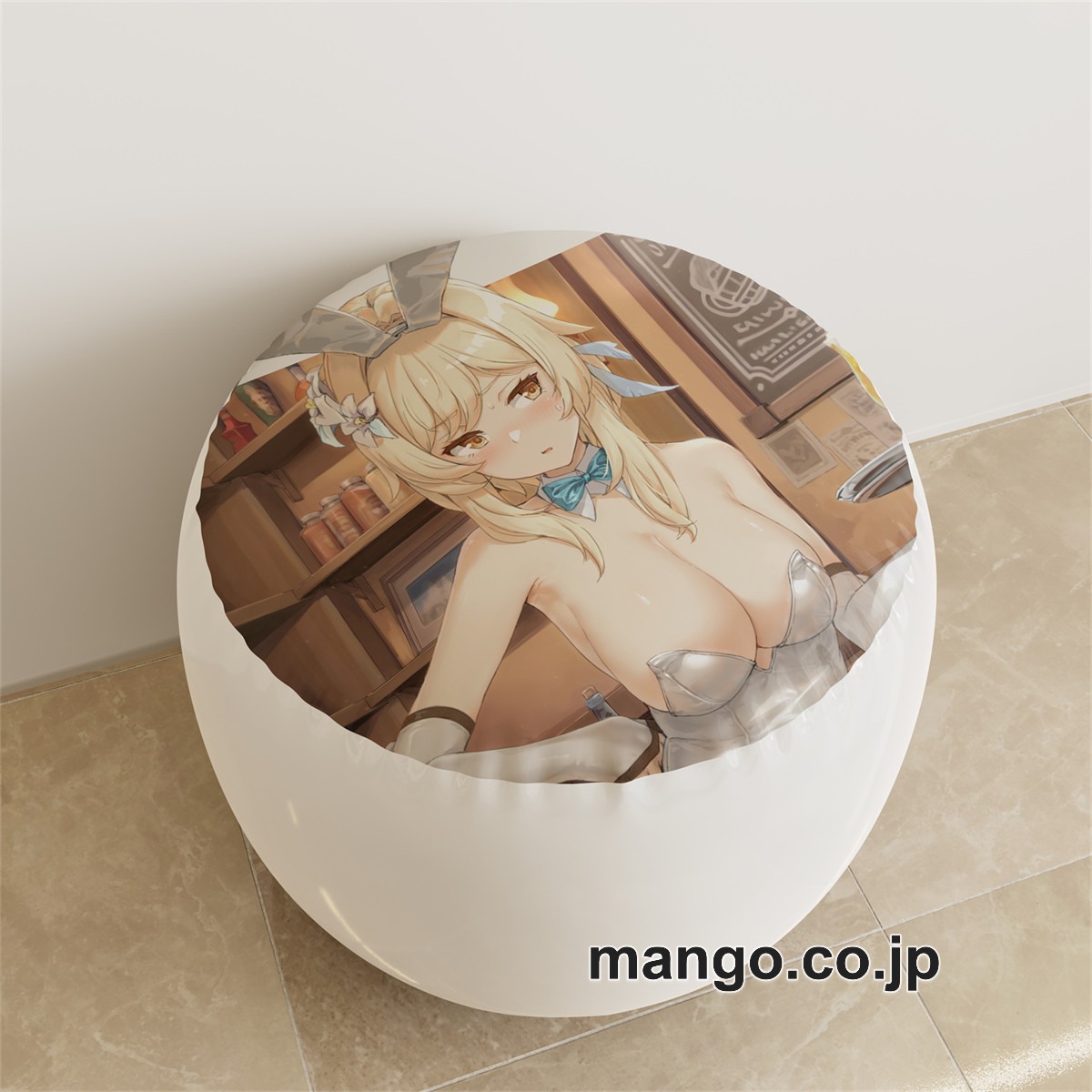 PVC ラウンドスツール アニメ キャラクター【原神】蛍pvcスツールPVC製 キャラクターグッズ コレクション用 2