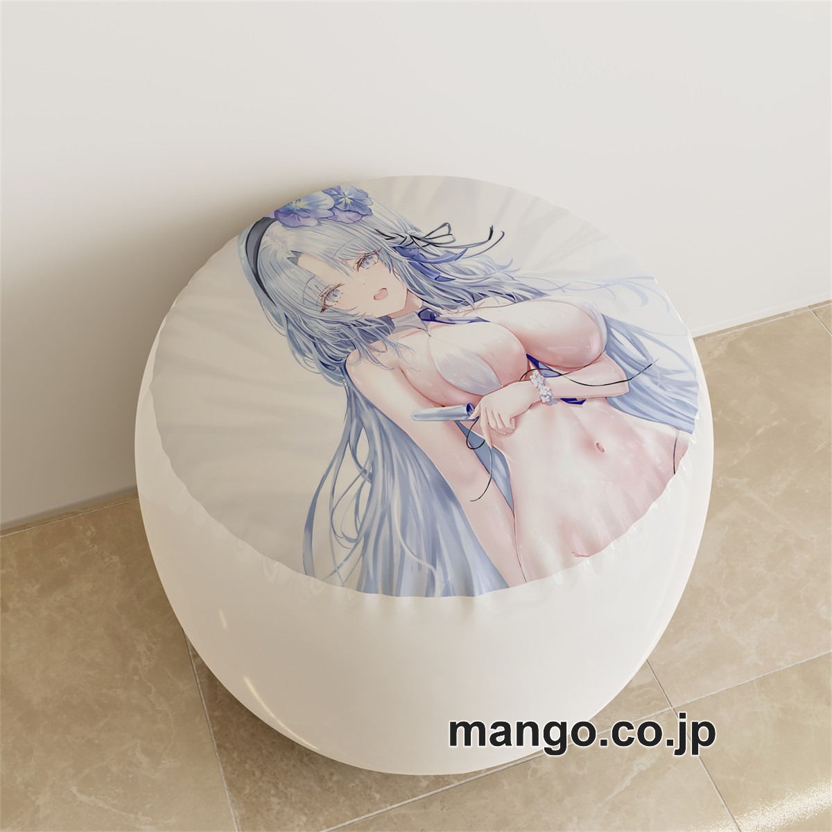 PVC ラウンドスツール アニメ キャラクター【アズールレーン】アルザスpvcスツールPVC製 キャラクターグッズ コレクション用