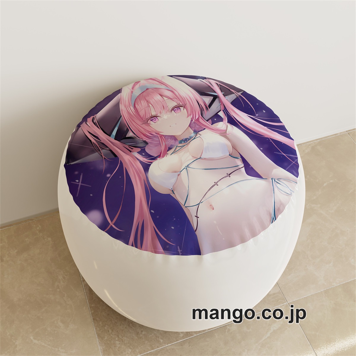 PVC ラウンドスツール アニメ キャラクター【アズールレーン】プリンツpvcスツールPVC製 キャラクターグッズ コレクション用